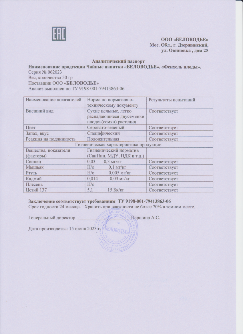 Паспорт №062023